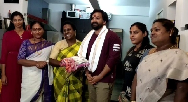 ಡಾಲಿಗೆ ರಾಖಿ ಕಟ್ಟಿದ ಮಂಗಳಮುಖಿಯರು