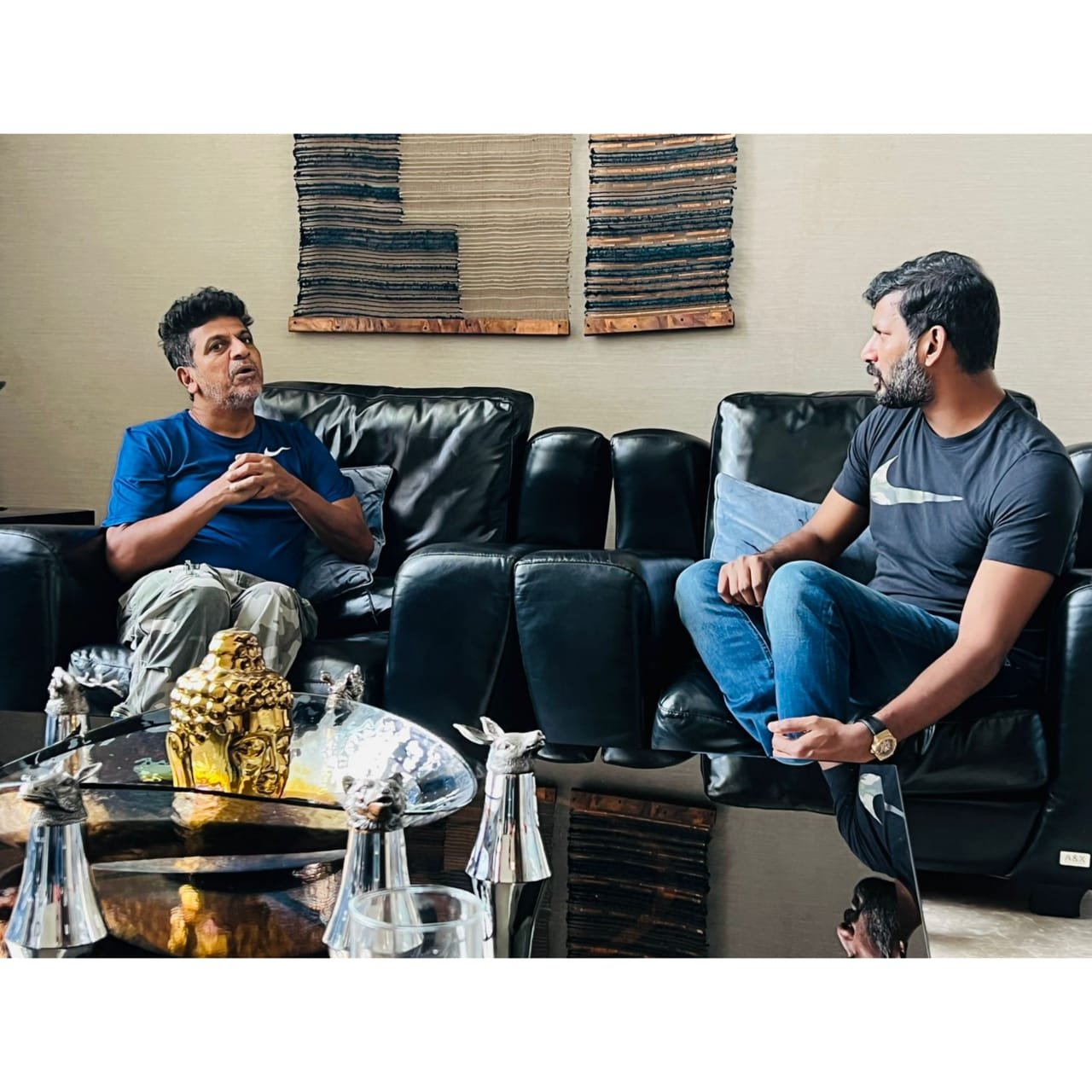 ಅಪ್ಪು ಮನೆಗೆ ವಿಶಾಲ್ ಭೇಟಿ‌. ಶಿವಣ್ಣನಿಗೆ ಸಾಂತ್ವನ..!