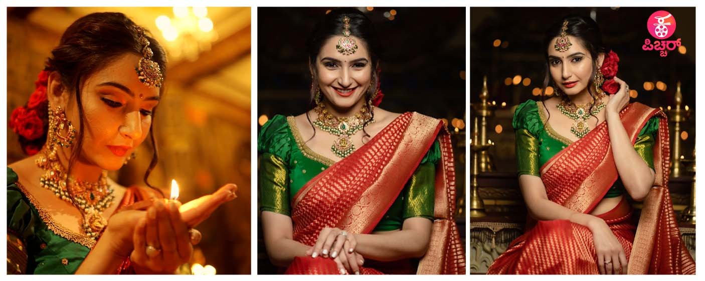 ತುಪ್ಪದ ಹುಡುಗಿ ರಾಗಿಣಿ ದೀಪಾವಳಿಗೆ ಹೇಗ್‌ ಸೀರೆಯುಟ್ಟರು ಗೊತ್ತಾ?