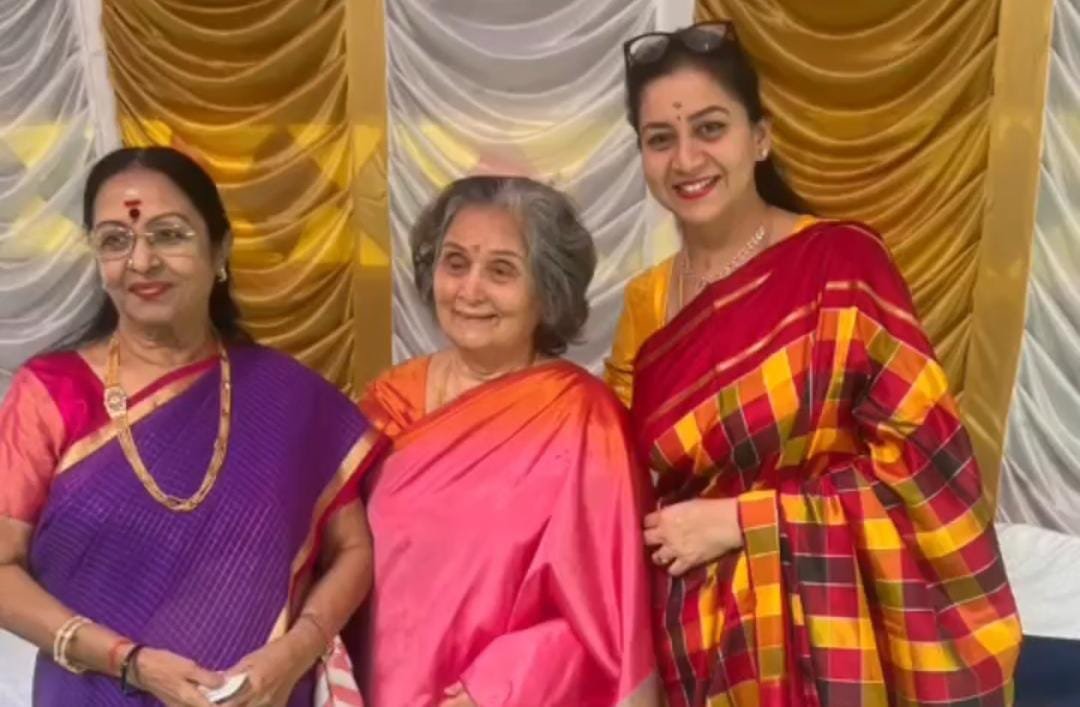 ಬಿ.ಸರೋಜಾದೇವಿ ಹುಟ್ಟುಹಬ್ಬದಲ್ಲಿ ಮೇರು ನಟಿ ಹರಿಣಿ