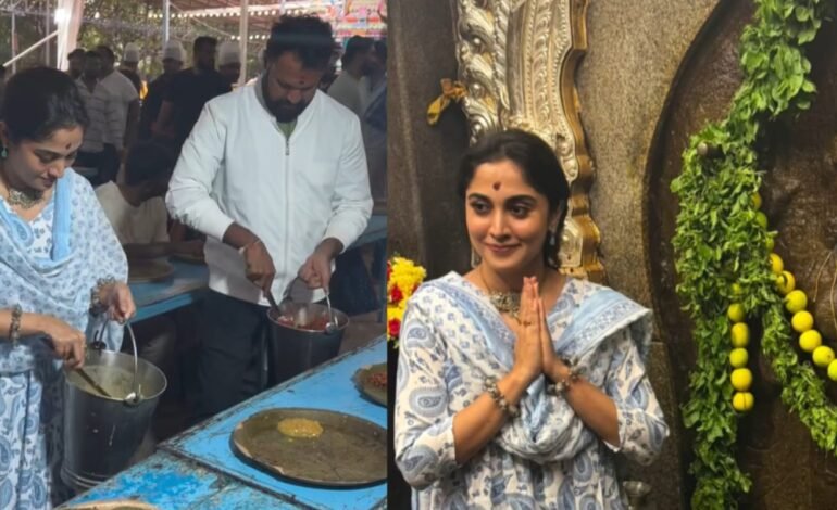 ಬಂಡೆ ಮಹಾಕಾಳಿ ಆಶೀರ್ವಾದ ಪಡೆದ ಡೆವಿಲ್ ನಾಯಕಿ