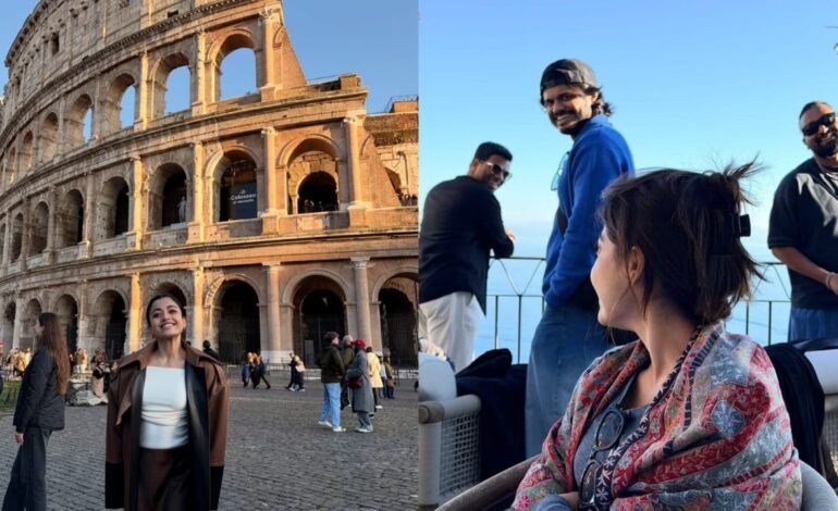 ರೋಮ್ ನಲ್ಲಿ ರಶ್ಮಿಕಾ ಮಂದಣ್ಣ