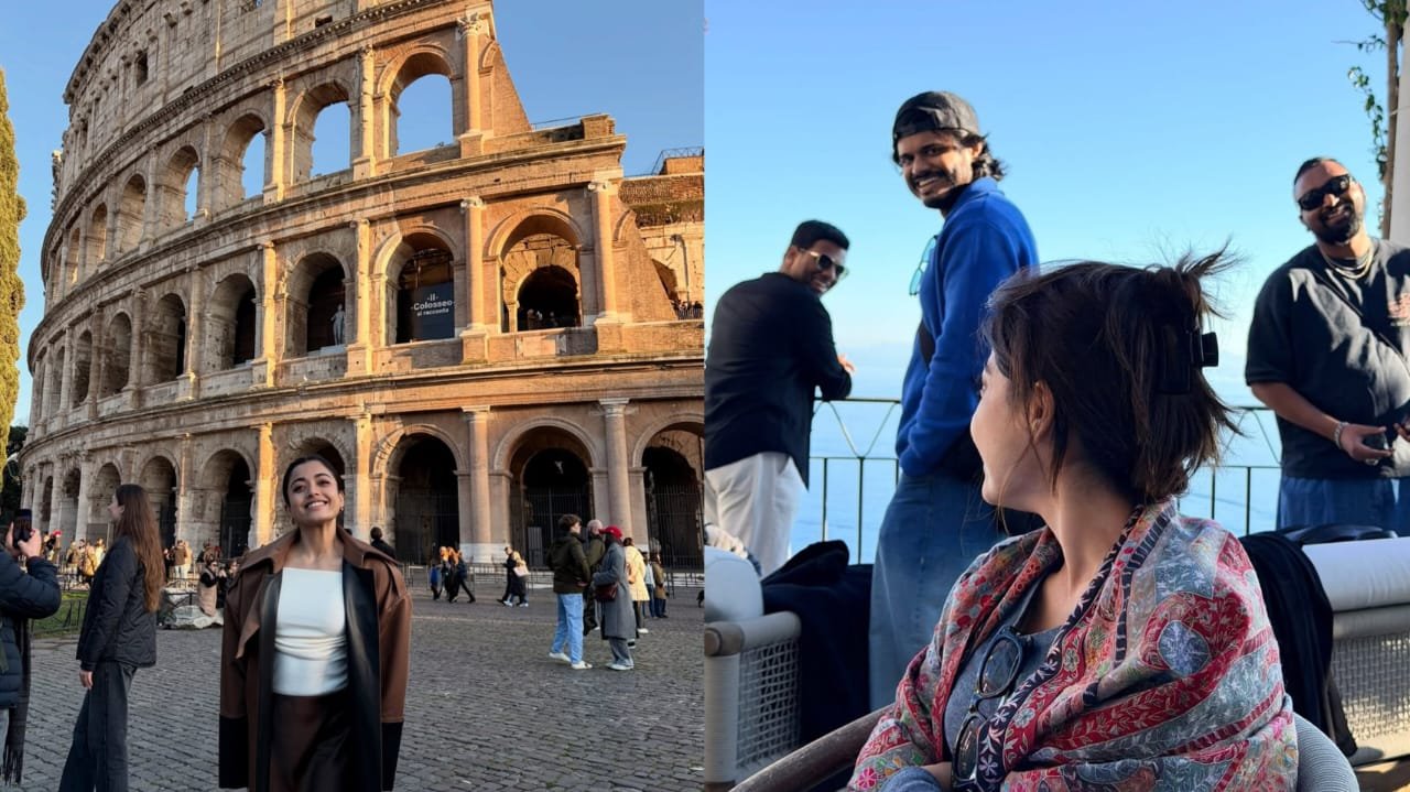 ರೋಮ್ ನಲ್ಲಿ ರಶ್ಮಿಕಾ ಮಂದಣ್ಣ