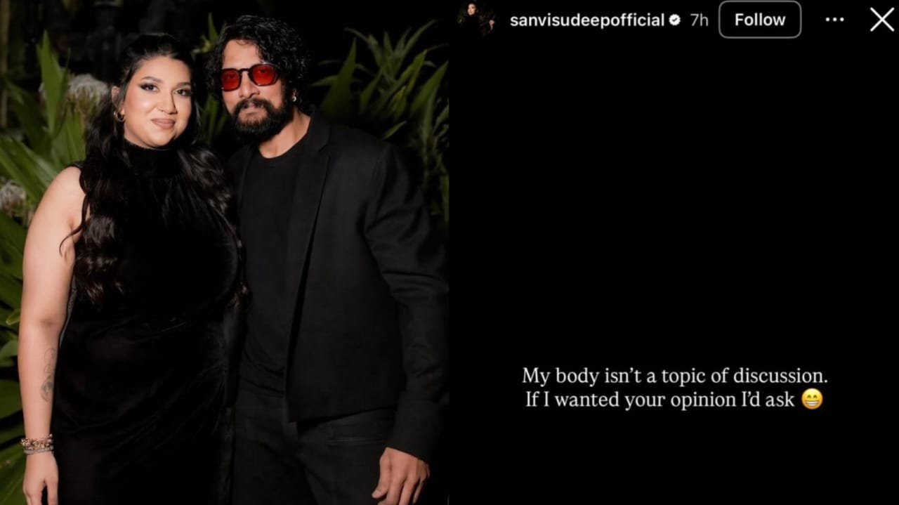 ಟ್ರೋಲರ್ಸ್ ಗಳಿಗೆ ಖಡಕ್ ಉತ್ತರ ನೀಡಿದ ಸಾನ್ವಿ ಸುದೀಪ್