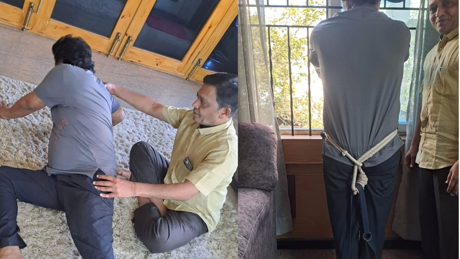 ಬೆನ್ನು ನೋವಿಗೆ ಹಗ್ಗದ ಪ್ರಯೋಗ‌ ಬಳಸಿ ಚಿಕಿತ್ಸೆ ಪಡೆದ ನಟ ಜಗ್ಗೇಶ್