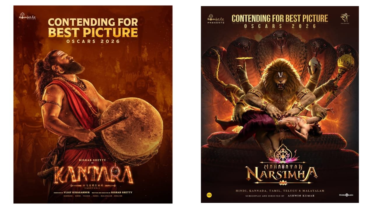 ಆಸ್ಕರ್ ಅವಾರ್ಡ್ಸ್ ರೇಸ್ ನಲ್ಲಿ ಹೊಂಬಾಳೆ ಫೀಲ್ಮ್ ನ ಎರಡು ಸಿನಿಮಾ!