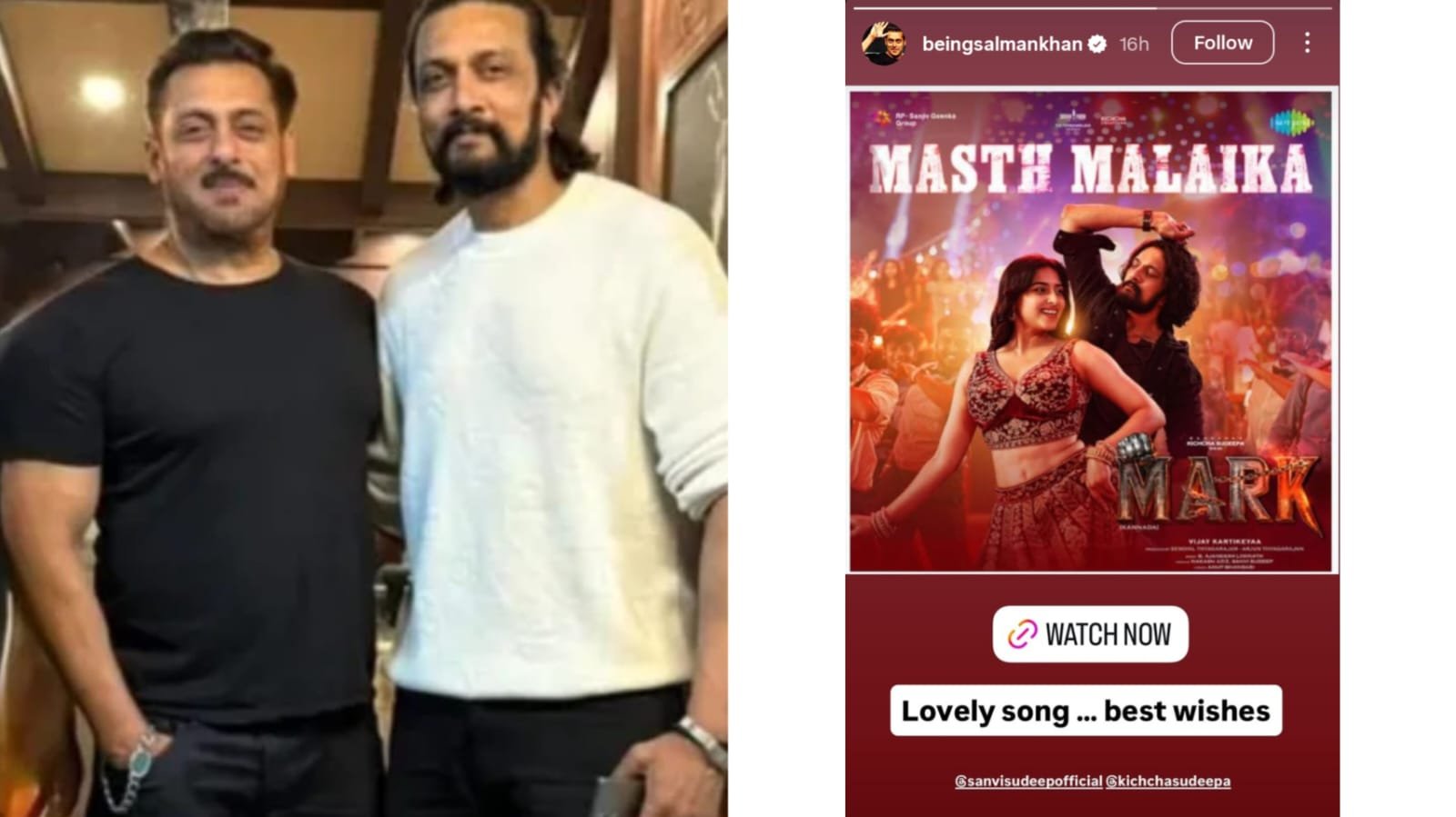 ‘ಮಸ್ತ್ ಮಲೈಕಾ’ ಗೆ ವಿಶ್ ಮಾಡಿದ ಸಲ್ಲು ಭಾಯ್!